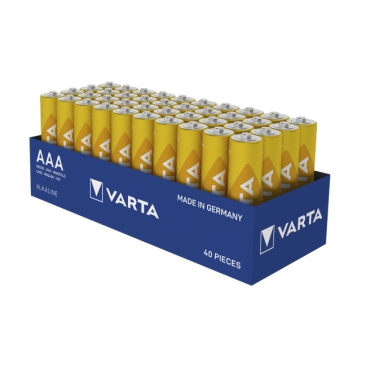 Varta Varta Longlife AAA batteri - Folie 40 pk. 4103101394 Modsvarer: N/A billede