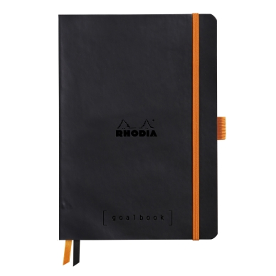 Rhodia alt Rhodia Goalbook A5, soft cover svart, prickad