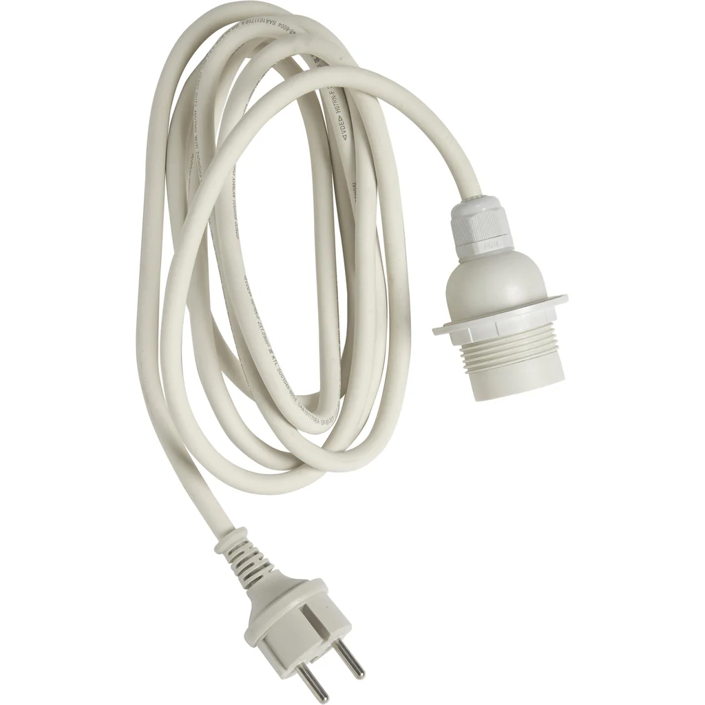 Flex Out Förlängningskabel Utomhus Vit 5m