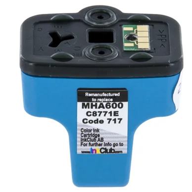 Bläckpatron, ersätter HP 363, cyan, 540 sidor (11,4 ml)