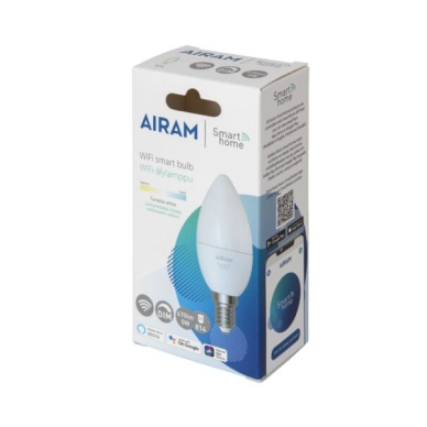 AIRAM alt Smart LED-lamppu E14 4,9W 2700K-6500K 