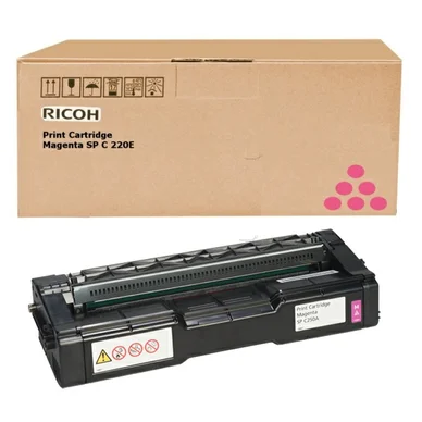 Ricoh Tonerkassette magenta, 1.600 sider 407545 Modsvarer: N/A