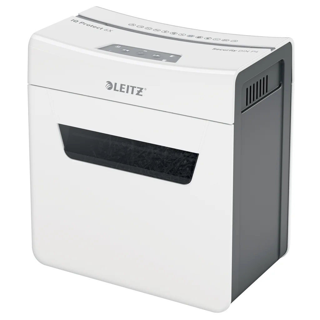 Dokumentförstörare Leitz IQ Protect 6X P4