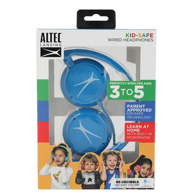 Altec Lansing On-Ear hörlurar Barn Blå
