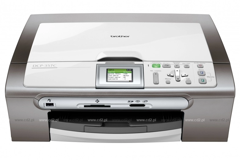 BROTHER BROTHER DCP 357C – bläckpatroner och papper