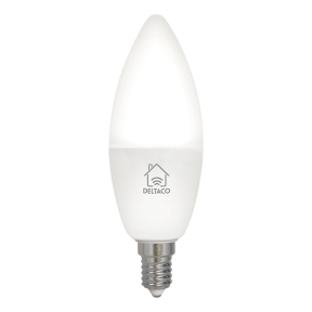 Smart Home LED-lampa, E14, WiFi, 4,9W, 2700K–6500K, dimbar