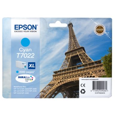 Epson Epson T7022 Mustepatruuna Cyan, EPSON
