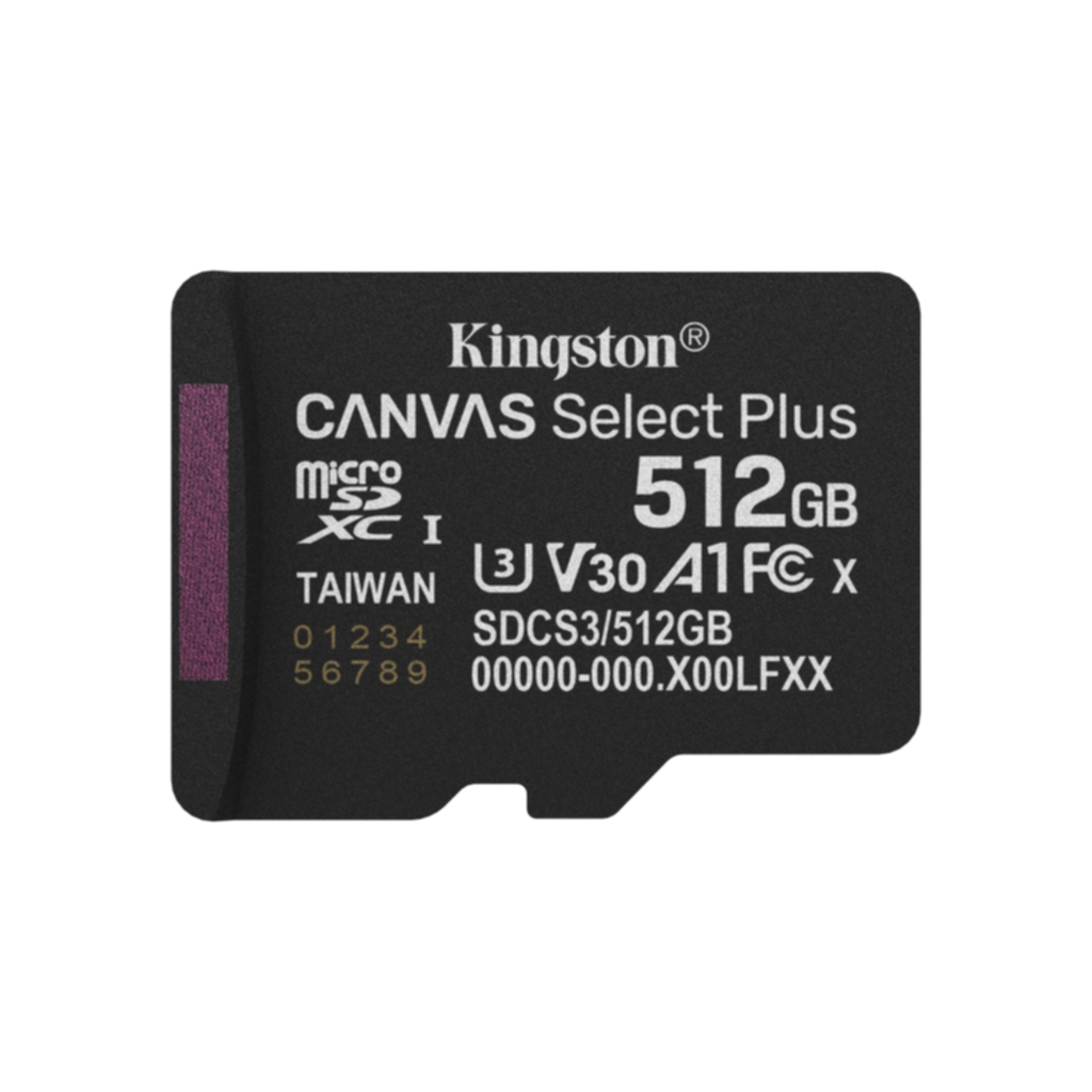 512GB microSDXC Canvas Sel+ G3 150R A1 No Adapter