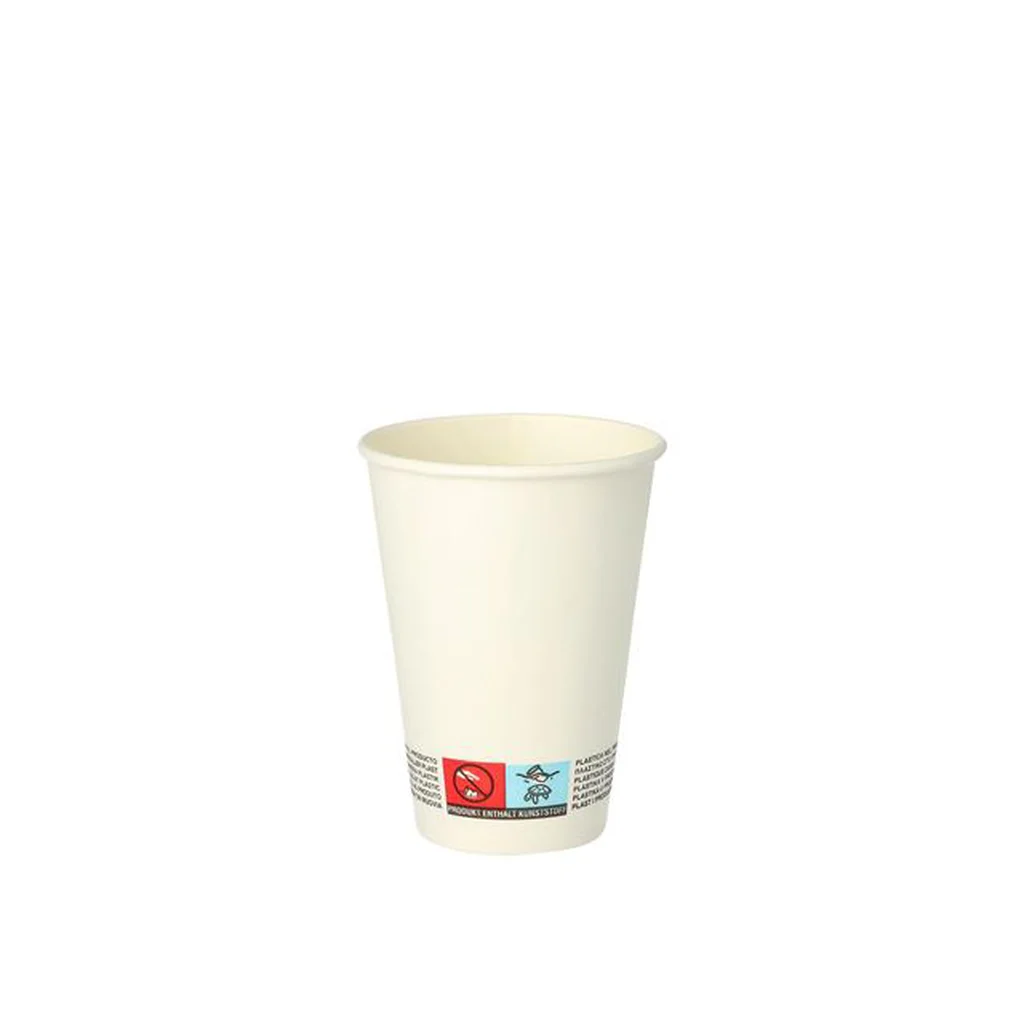 Pappersbägare PAPSTAR 180ml vit (50)