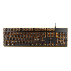 Deltaco DK210 Gamingtangentbord, LED, USB, Nordic