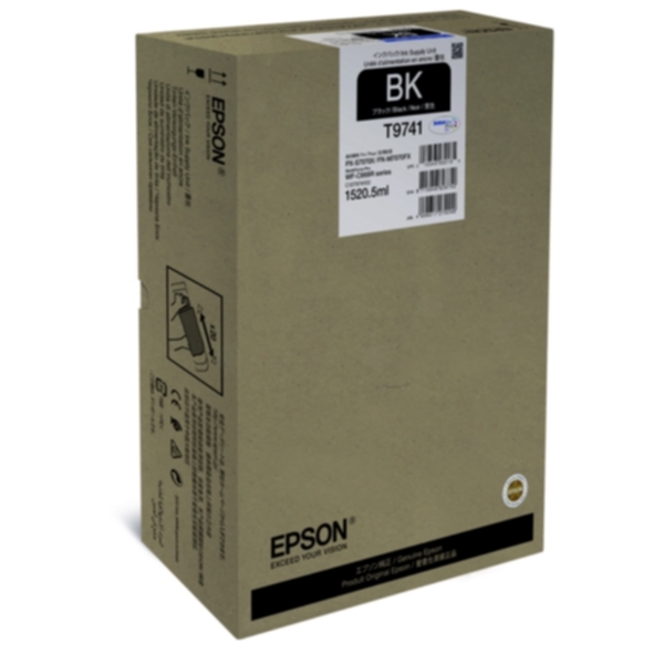Bilde av Epson Epson T9741 Blekkpatron Svart C13t974100 Tilsvarer: N/a