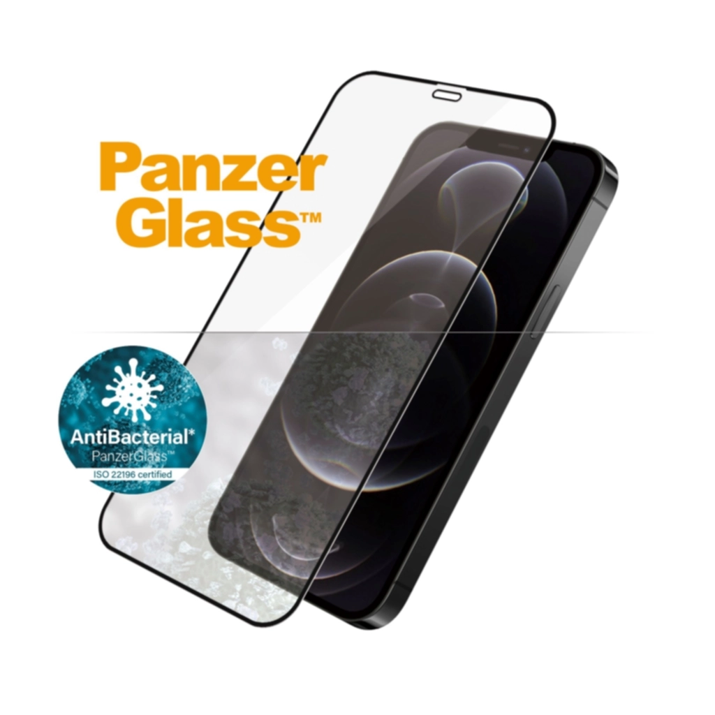 Panzerglass PanzerGlass Skjermbeskytter iPhone 12/12 Pro, Svart PNZ65290 Tilsvarer: N/A