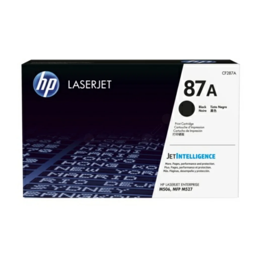 HP 87A Tonerkassett Svart
