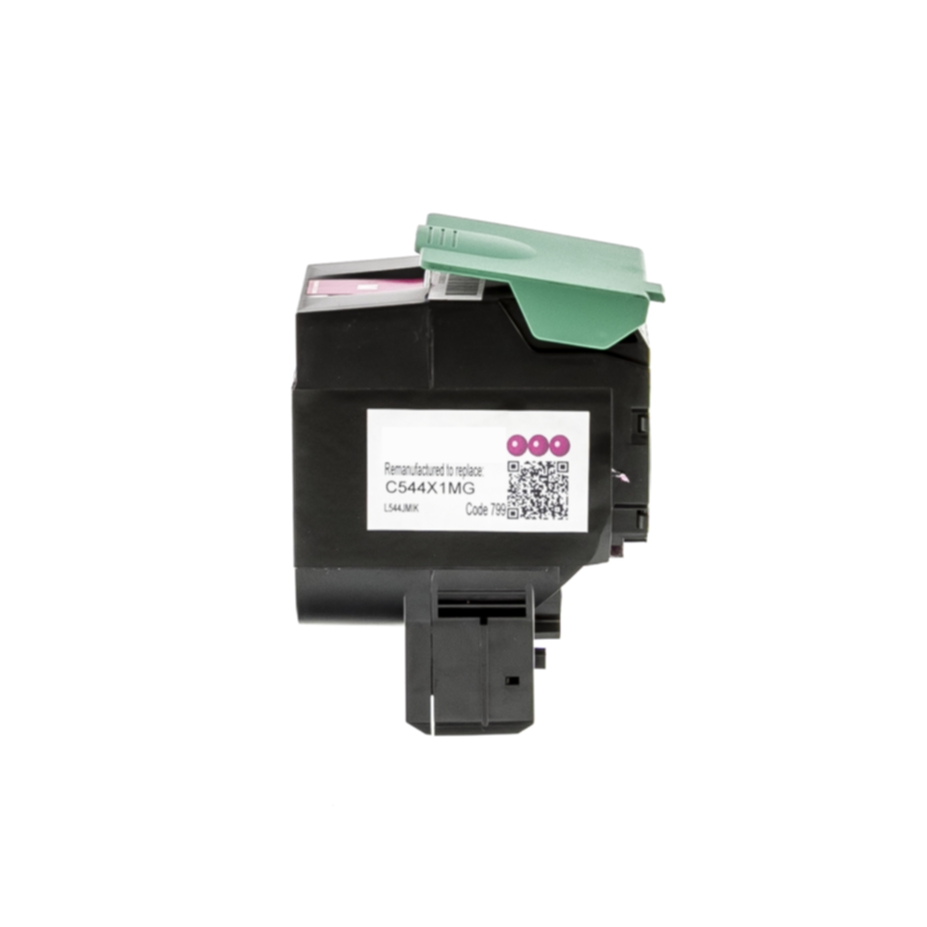 WL Tonerkassett, ersätter Lexmark C544X1MG, magenta, 4.000 sidor TLU670 ersätter C544X1MG