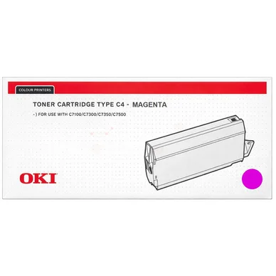 OKI Toner magenta 41963006 Modsvarer: N/A