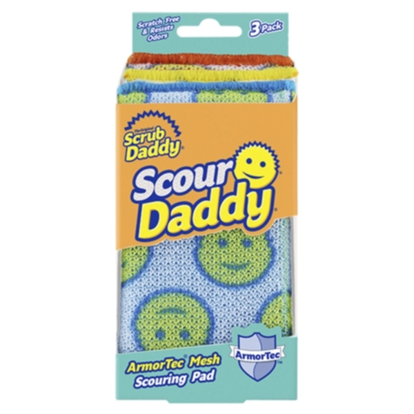 Scrub Daddy Scrub Daddy Scour Daddy Skrubbesvamp 3-pakning