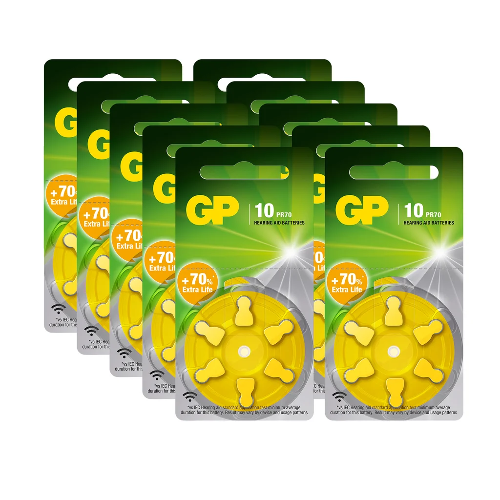 GP ZA 10-D6 / PR70, 10-pack