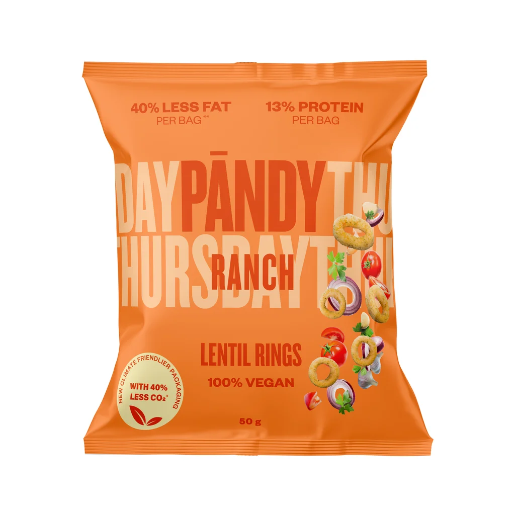 Pändy Lentil Rings Ranch, 50g