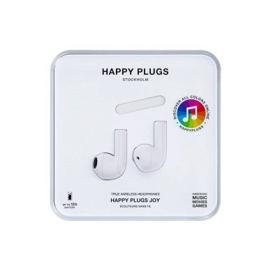 Happy Plugs alt Joy Hörlur In-Ear TWS Vit