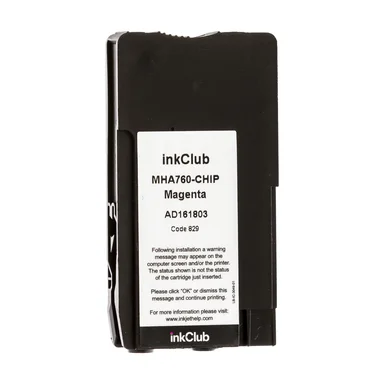 inkClub Blækpatron, erstatter HP 951XL, magenta, 1500 sider MHA760-CHIP Modsvarer: N/A