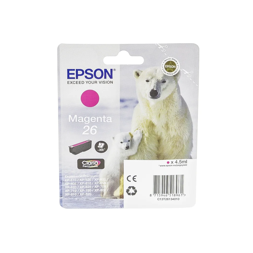 Epson 26 Bläckpatron Magenta