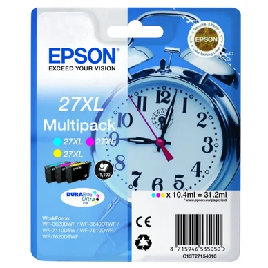 Epson Epson 27XL Mustepatruuna C/M/Y T2715 Vastaa: N/A