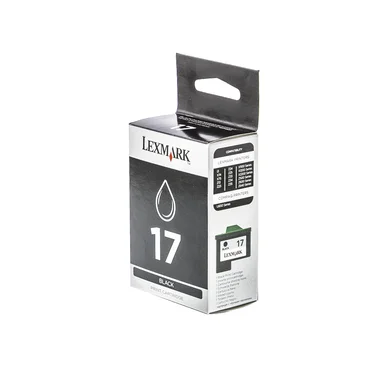 Lexmark 17HC Bläckpatron svart Lexmark 17HC Bläckpatron svart