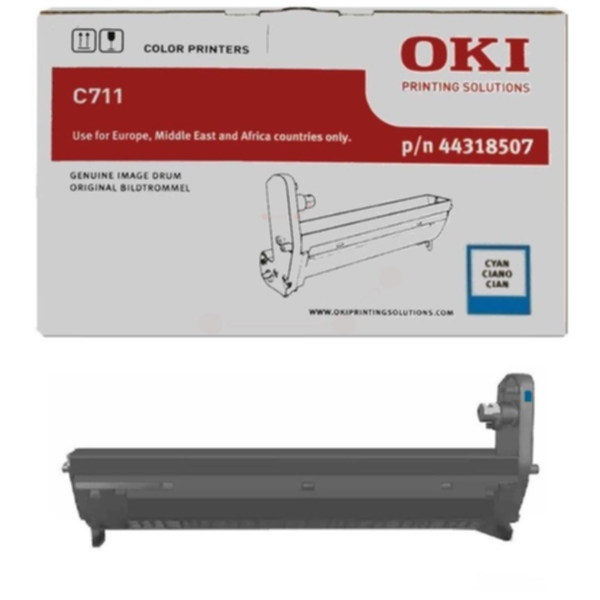Oki Trommel Cyan 20k - C711