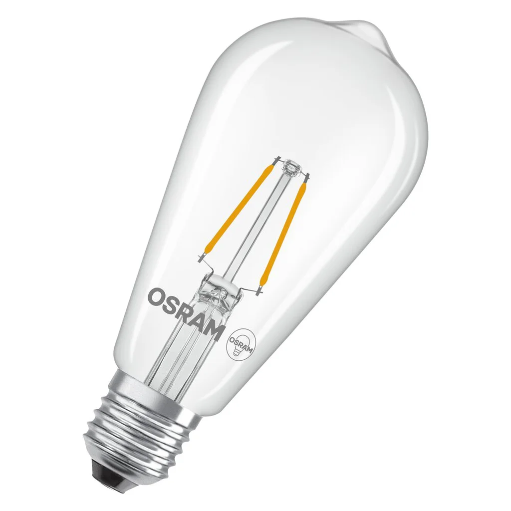 LED Edison 25 Klar 1,8W 827 E27