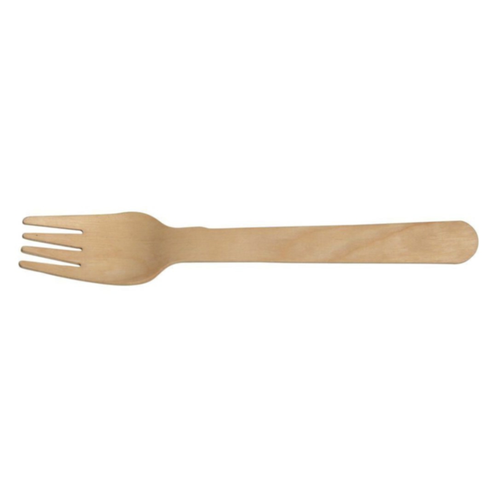 Bestick Gaffel vaxat trä 16cm 100/fp