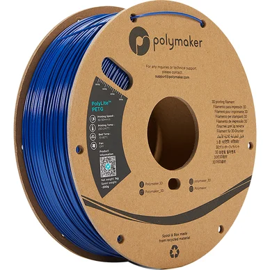 Polymaker Polymaker Polylite PETG 1,75 mm - 1kg Blå 6938936710097 Modsvarer: N/A