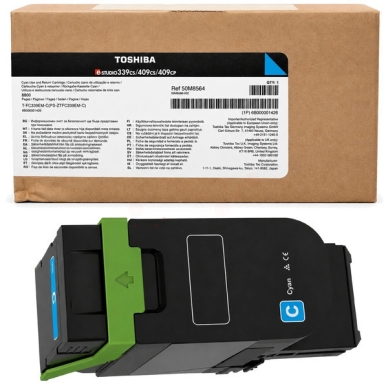 TOSHIBA Toshiba T-FC 339 E Tonerkassette Cyan 6B000001426 Modsvarer: N/A