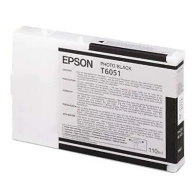 Epson Epson T6051 Blækpatron sort foto T6051 Modsvarer: N/A billede