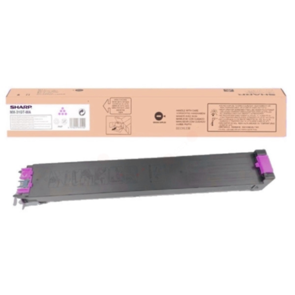 Sharp MX-31GTMA - Laser toner Rød