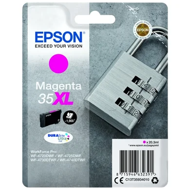 Epson Epson 35XL Blækpatron Magenta T3593 Modsvarer: N/A billede