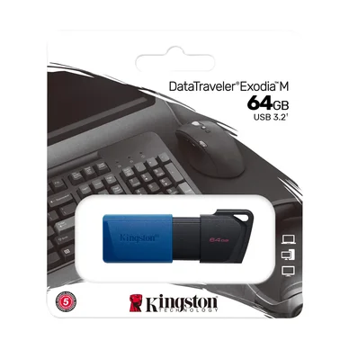 64GB USB3.2 Gen 1 DataTraveler Exodia M