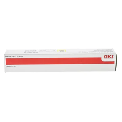 OKI Tonerkassette gul, 1.500 sider 44973533 Modsvarer: N/A billede