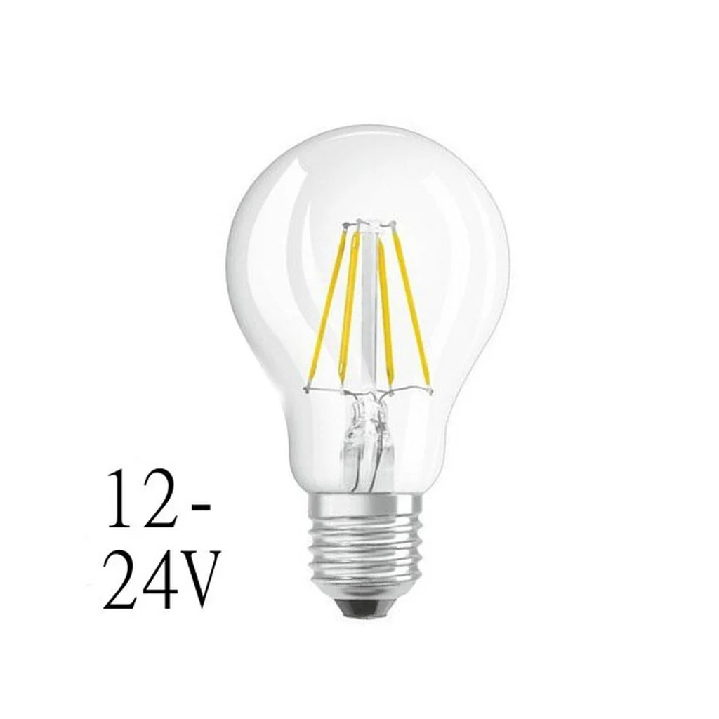 Seca LED lågvoltslampa 2700K 450lm E27 4,5W 12-24V