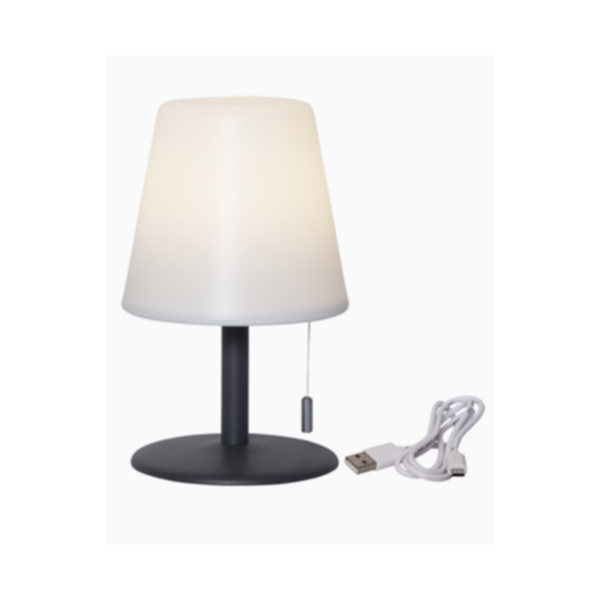 Laddningsbar bordslampa KRETA