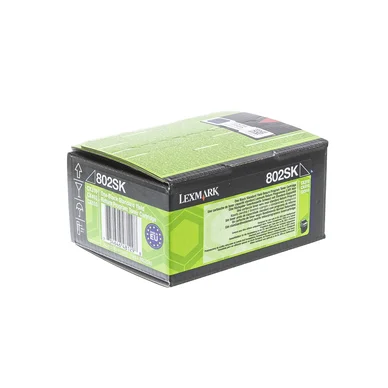 LEXMARK 802SK Tonerkassette sort