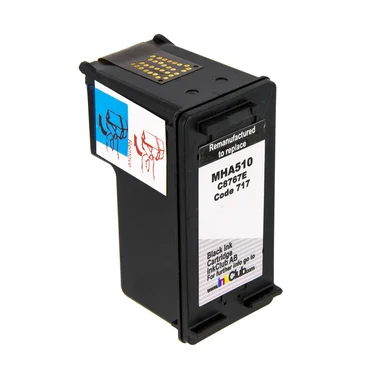 Bläckpatron, ersätter HP 339, svart, 21 ml