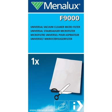 MENALUX alt Universalt mikrofilter, klipbart