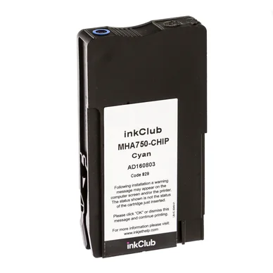 Blækpatron, erstatter HP 951XL, cyan, 1500 sider