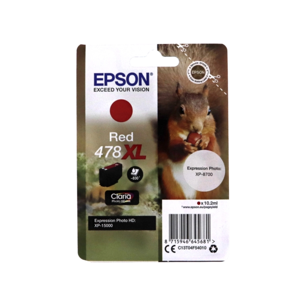 Epson 478XL Bläckpatron Röd