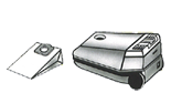 MOULINEX Støvsugerposer til MOULINEX COMPACT 200 - 306 | inkClub