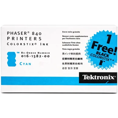 Tektronix Colorstix 2 stk. cyan + 1 stk. sort 2.300 sider 16158200 Modsvarer: N/A