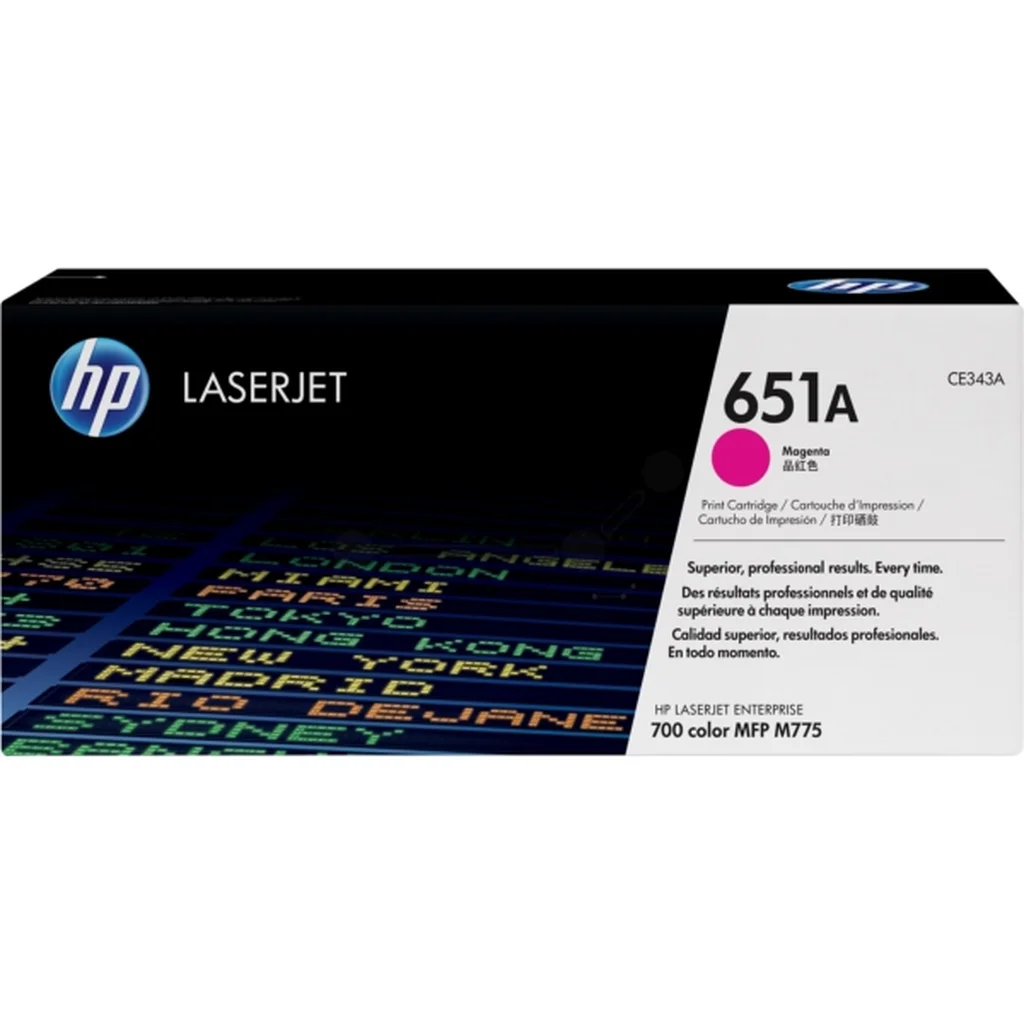 HP 651A Tonerkassett Magenta