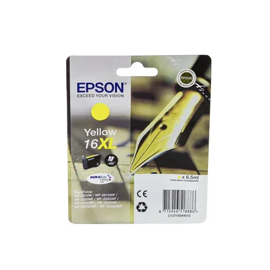 Epson Epson 16XL Blækpatron Gul T1634 Modsvarer: N/A billede
