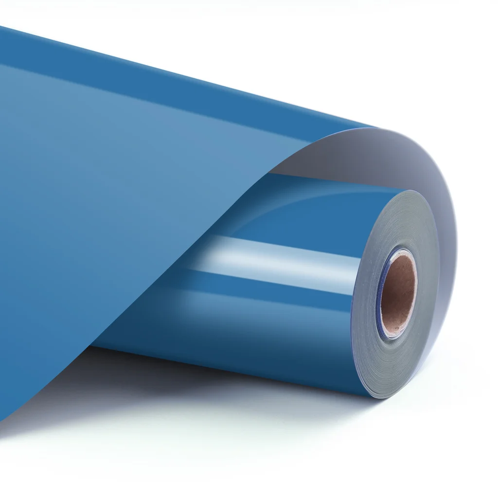 Heat Transfer Vinyl Basic- Ocean Blue - 30.5 x 180 cm