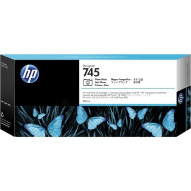HP alt HP 745 Blekkpatron svart foto